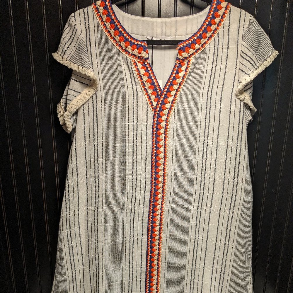 THML Short Boho Dress Size L NWT